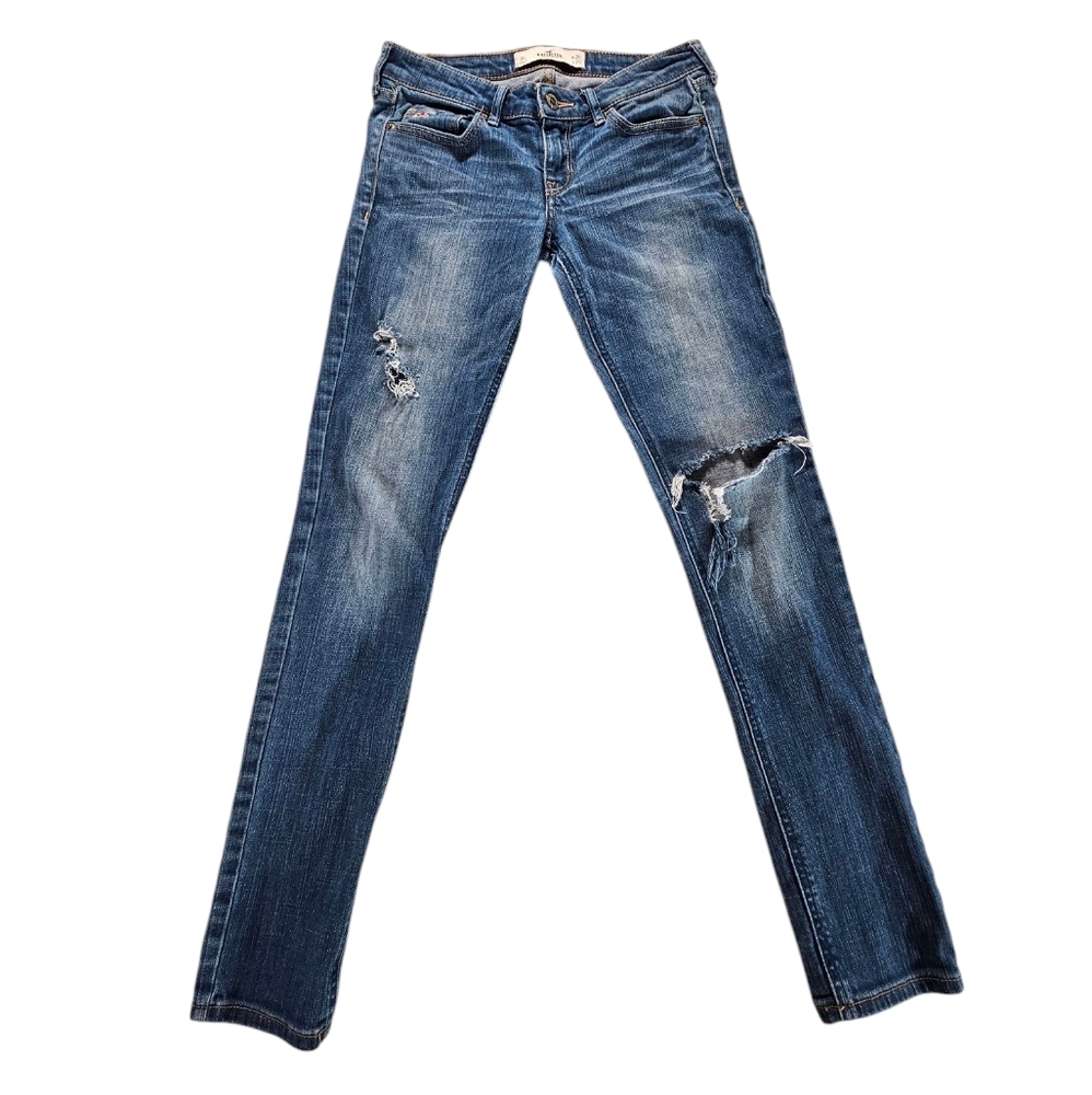 Hollister California Women's Jeans Size 3S W25 L29 Blue Denim